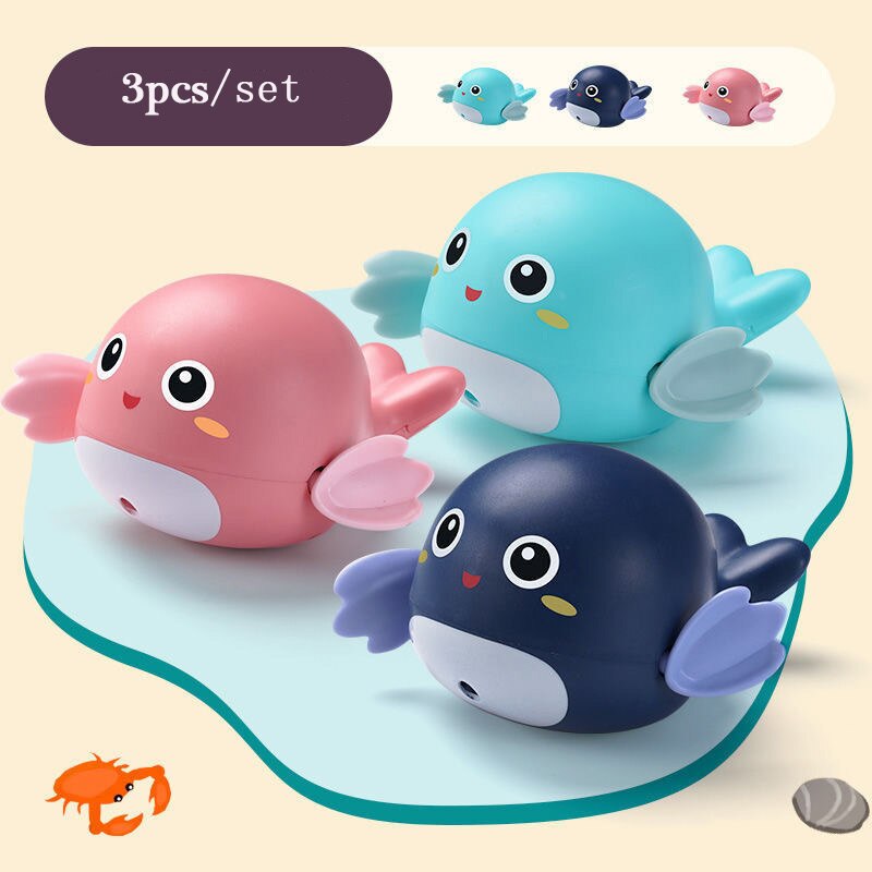 Juguetes de baño para bebé, juego de agua para ducha, grifo de goma con rueda de agua de pato, juego de rociador de agua para niños, animales, juguetes de baño de verano: L