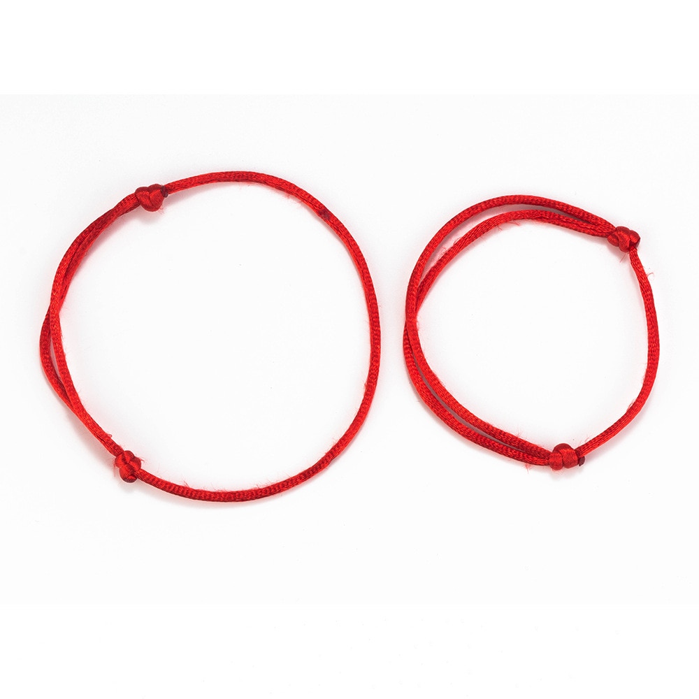 Lucky Red Thread Rope Bracelet For Women Men Couples Handmade Adjustable Bracelets Jewelry Accessories