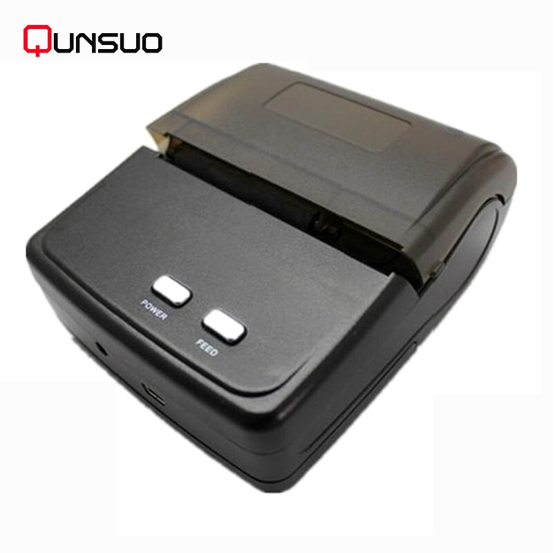 58mm Bluetooth Thermal Label Printer Sticker Wireless Barcode Printer Portable QR Code Printing Machine