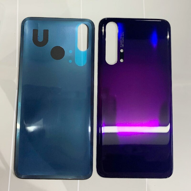 Batteria Caso Della Copertura Dell&#39;alloggiamento Posteriore di Vetro del Portello Posteriore del Pannello Per Huawei Honor 20 20S 20Pro Della Copertura Posteriore di Vetro di Ricambio