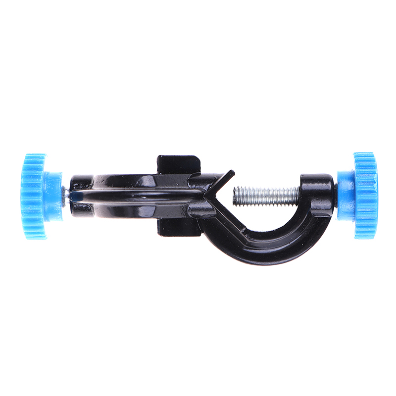 Lab Stands Dubbele Top Draad Klemmen Houder Metalen Grip Ondersteunt Haakse Clip