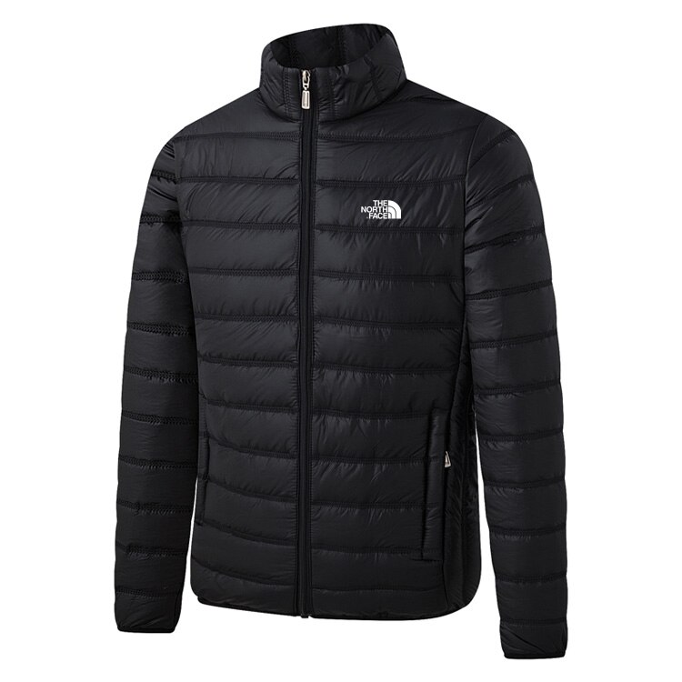 Brand the north face mænd dunjakke herre slank tyk varm ensfarvet hættekåber afslappede dunjakker mand 1 bm 9: 1 bm 9 2 / Xxxl