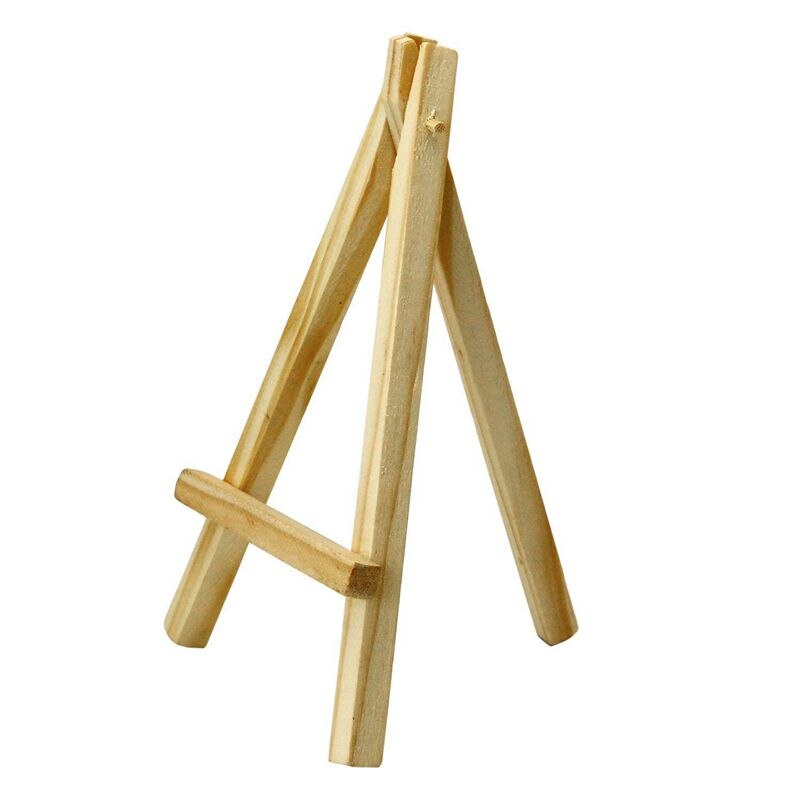 Hlzs-mini cavalletti in legno alti 6 pollici progetti artistici portafoto nome menù supporto da tavolo prenotazione festiva segnaposto di natale