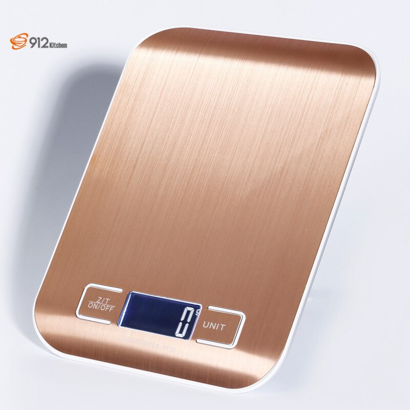 Stainless Steel Electronic Scale Kitchen Electronic Scale 5kg Household Food Scale Small Gram Scale Baking Kitchen Scale