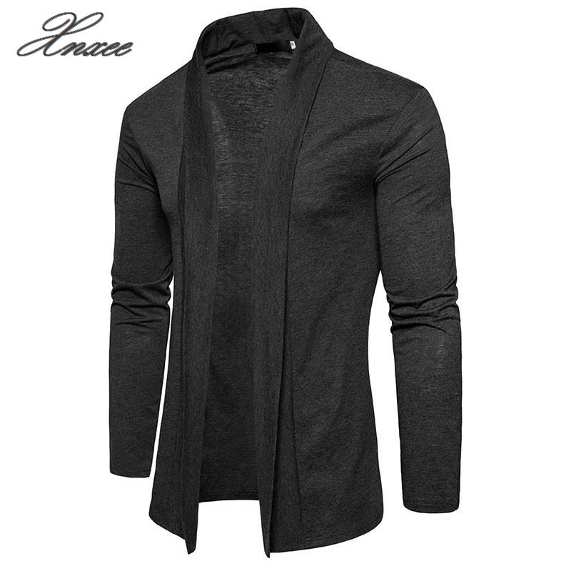 Cardigans en tricot avec boutons pour homme, manteau de noël Slim, à revers, à la ,