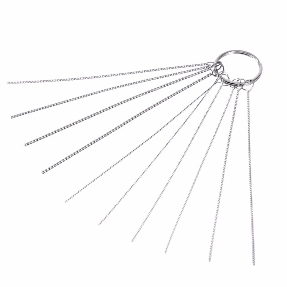 Kit de herramientas para limpieza de carburador de coche y Motor, kit de 10 agujas de limpieza, 5 cepillos,