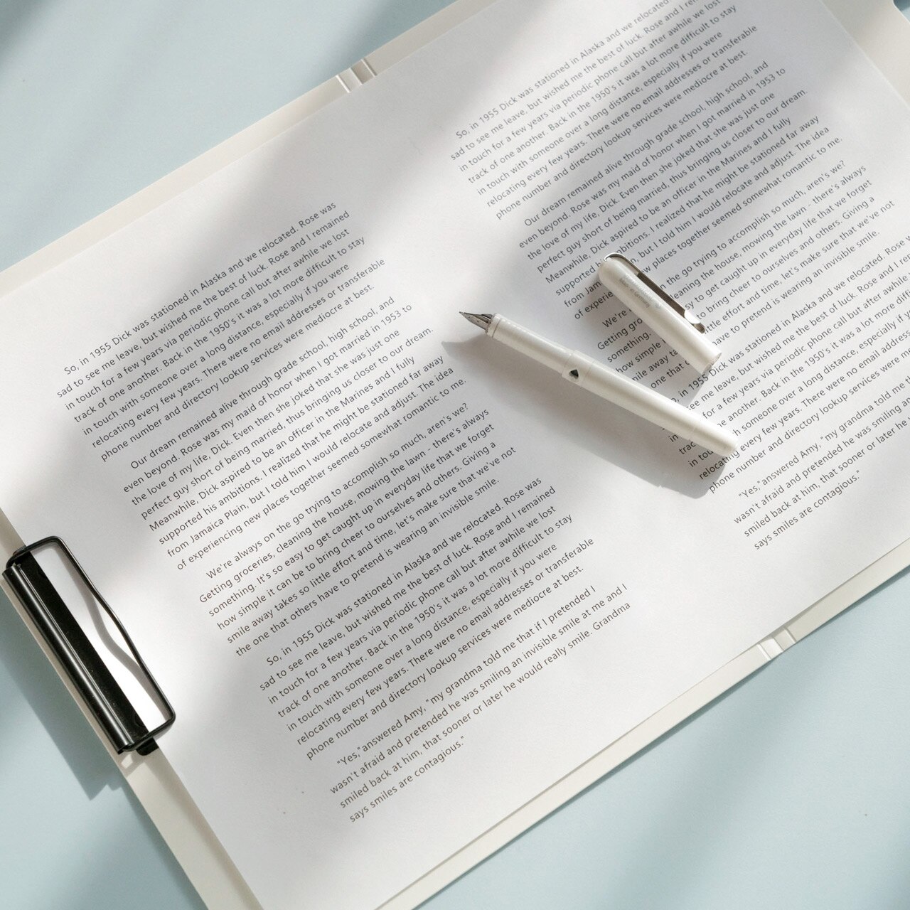 A4 simple folder small fresh file folder stationery file data splint cute simple learning office supplies