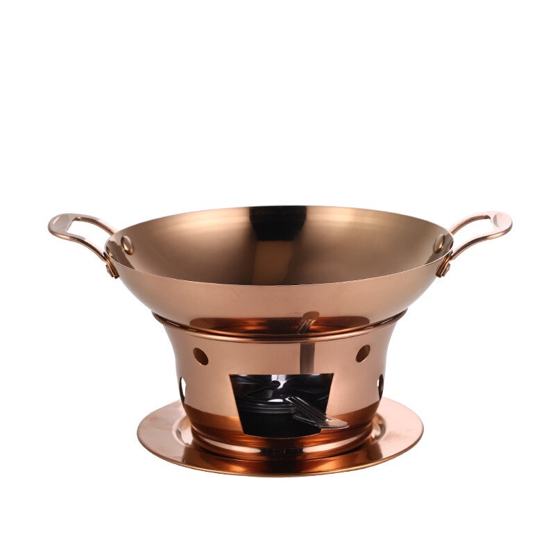 Thickened stainless steel pot alcohol pot solid alcohol heater