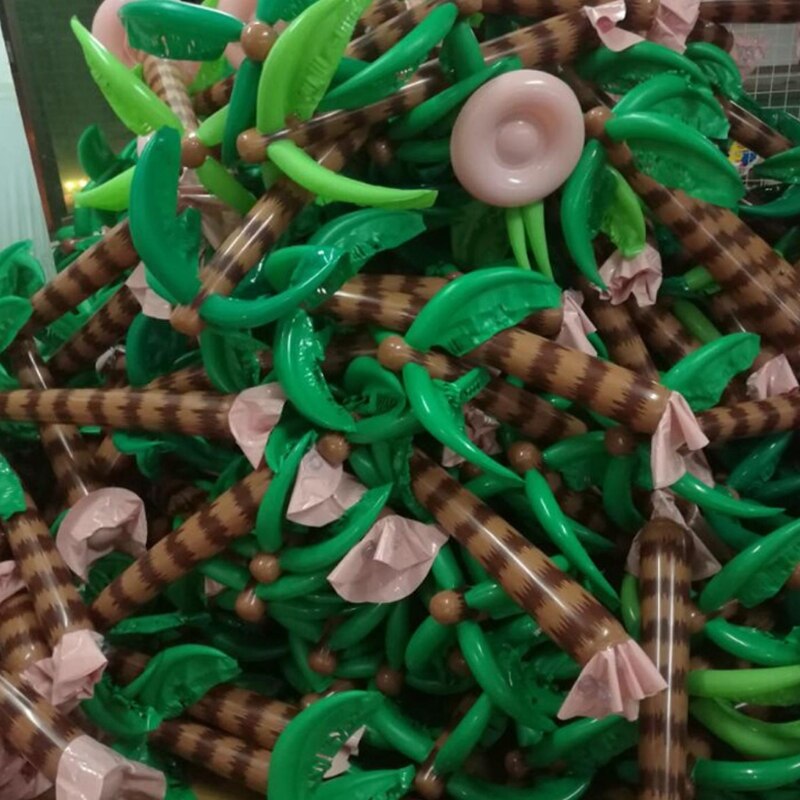 1Pc 90Cm Opblaasbare Tropische Palm Zwembad Beach Party Decor Speelgoed Outdoor Benodigdheden