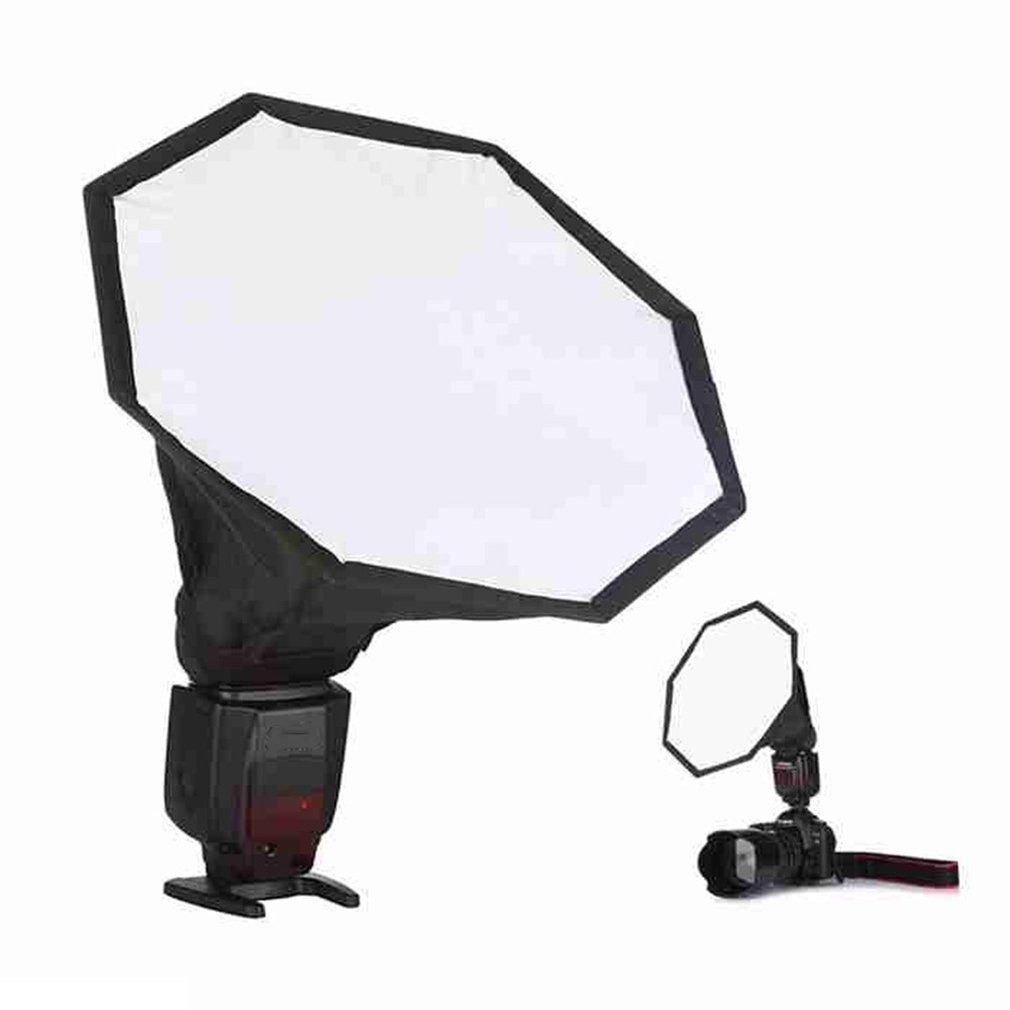 Foto Stuio Softbox Universele Octagon 20Cm + 15X20Cm Draagbare Flash Diffuser Kits Voor Externe Flitser Speedlite