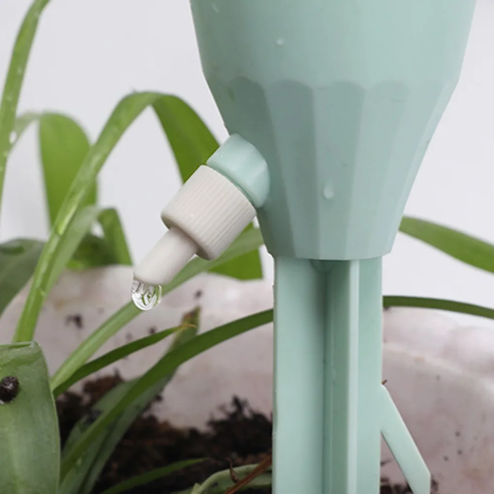 3 pezzi accessori per vasi da fiori per piante gocciolatore gadget per irrigazione automatica a goccia da giardino forniture per punte per irrigazione automatica verde/rosa/bianco