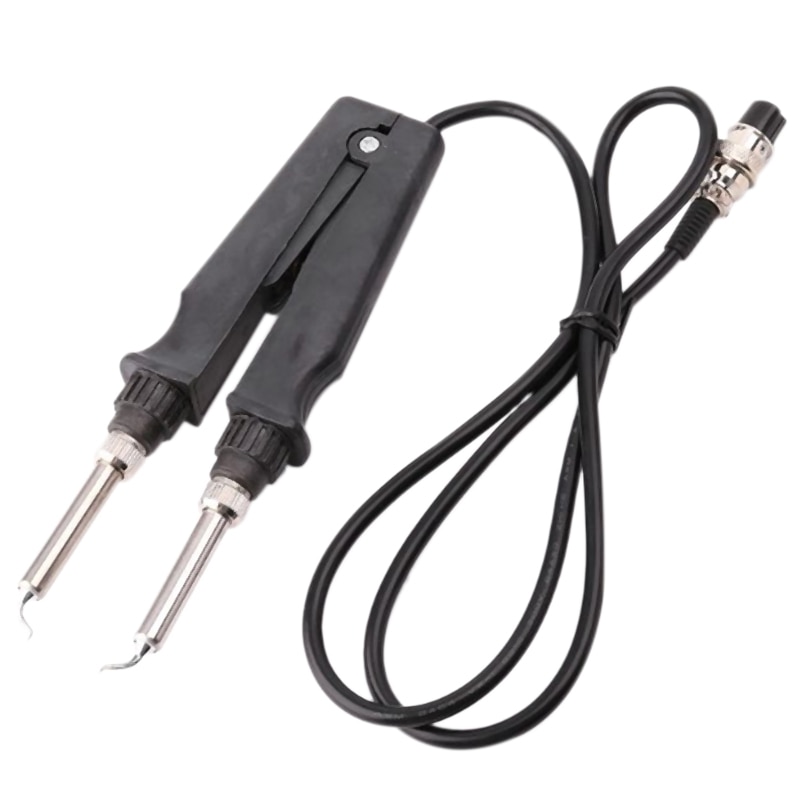 902 Esd Smd Dubbele Soldeerbout Pincet Handvat Clip Verwarming Tang Soldeerstation Accessoires-Kb: Default Title