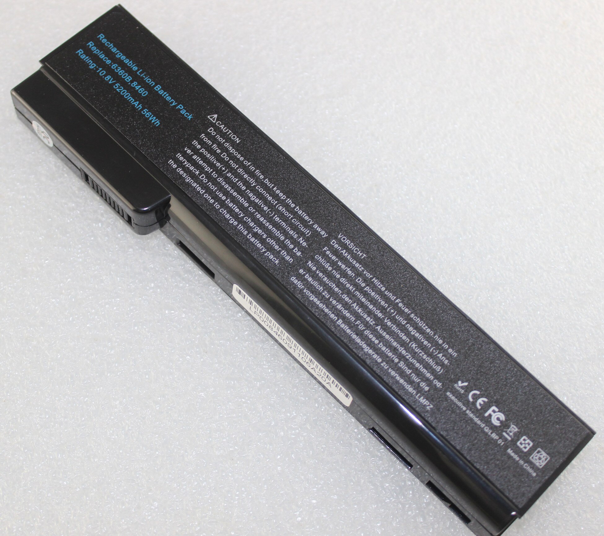 Batterie CC06 pour ordinateur portable HP EliteBook 8460p 8460w 8470p 8470w 8560p 8570p HSTNN-I91 p 6360b 6460b 6460b 646560b 6560b 6565b, CC06X CC06XL