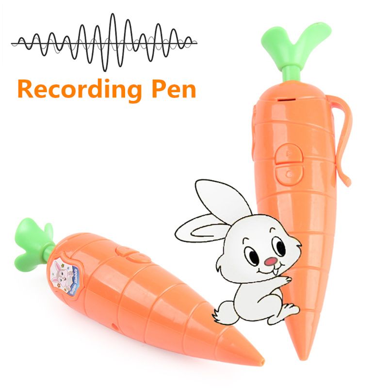Kids Wortel Recorder Pen Speelgoed, Ook Als Leuke Balpen Voor Jongens Meisjes Y4UD