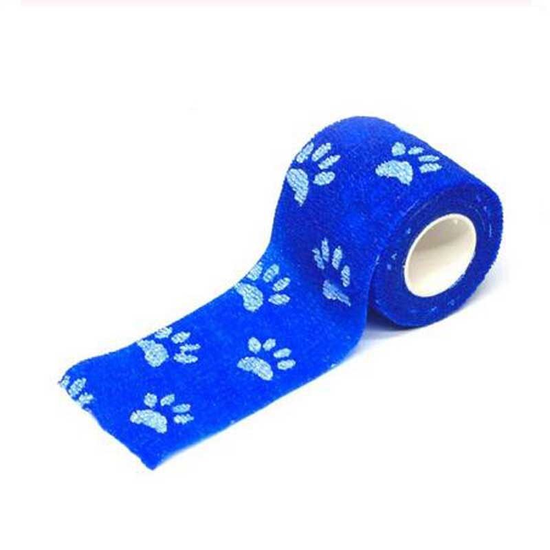 Pet Wrap Bandage Dog Cat Elastic Self Adhering Bandage Injury Wrap Tape for Wrist Ankle Sprains Swelling: BZ