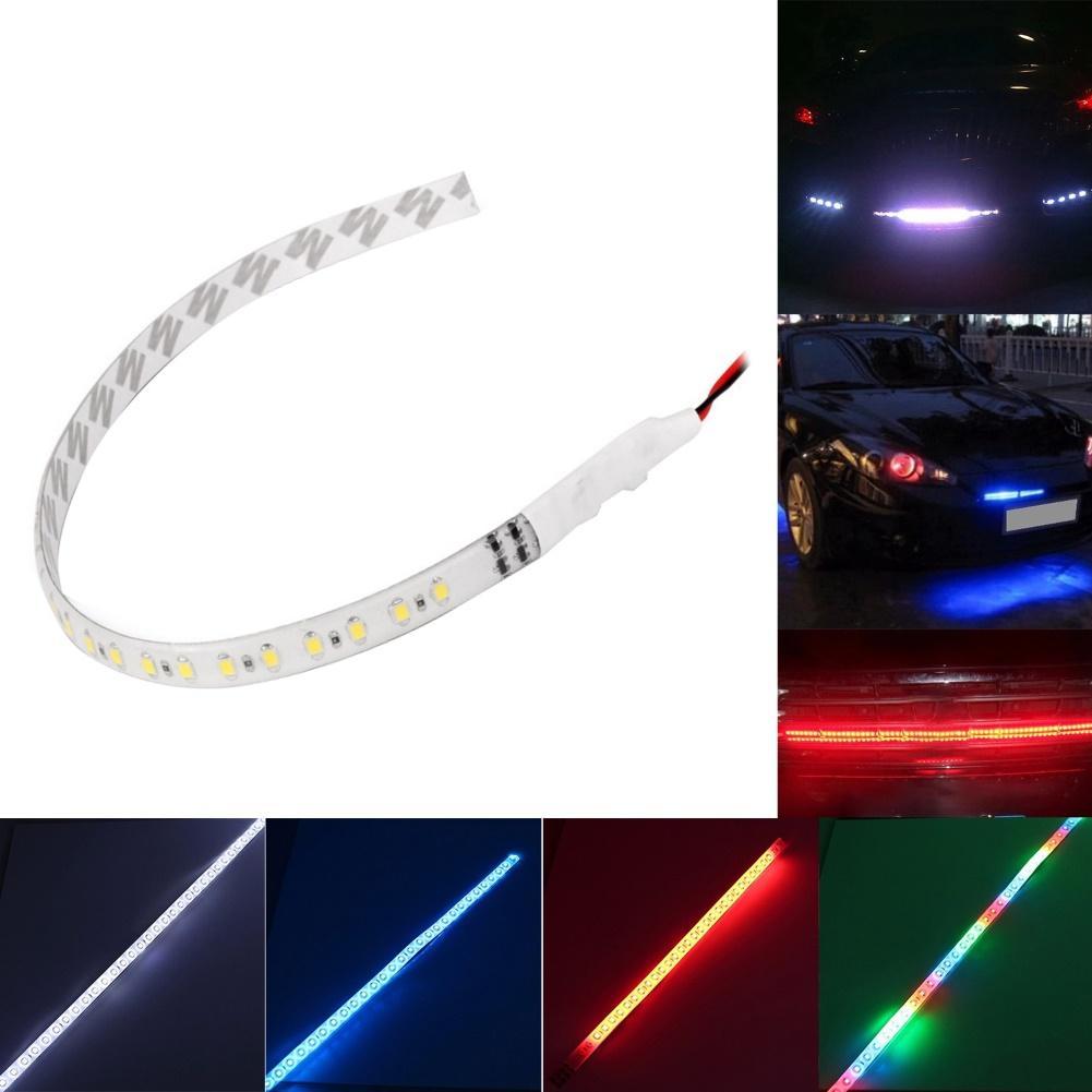 Lijm Buigbare Auto Motorfiets Rgb Led Knight Rider Nachtlampje Strip Lamp Bar Fiets Motorfiets Vrachtwagen