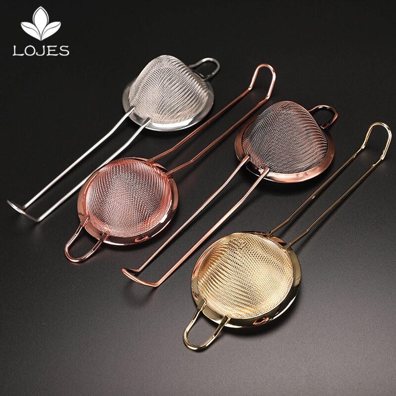 Stainless Steel Conical Cocktail Sieve Great For Removing Bits From Juice Copper Strainer Cocktail Strainer Bar Strainer