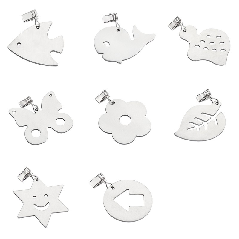 Tablecloth Weights With Metal Table Clip Weights Clamps For Outdoor DIY Hanging Cloth Party Garden Picnic Table Covers Decorat*