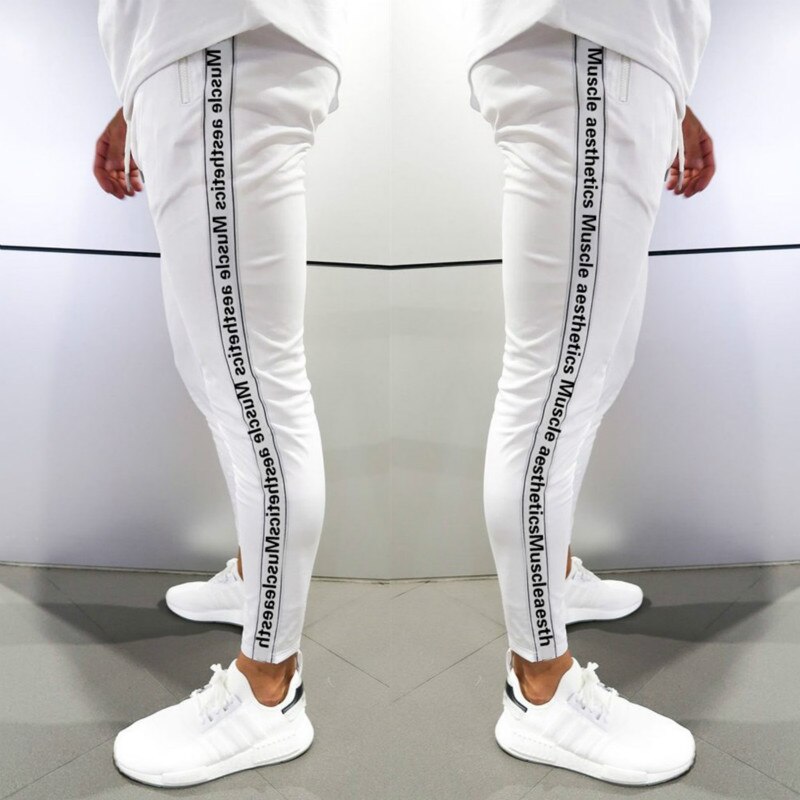 Mannen Joggingbroek Met Rits Zakken Tapered Track Atletische Broek Voor Man Running, Oefening, Workout
