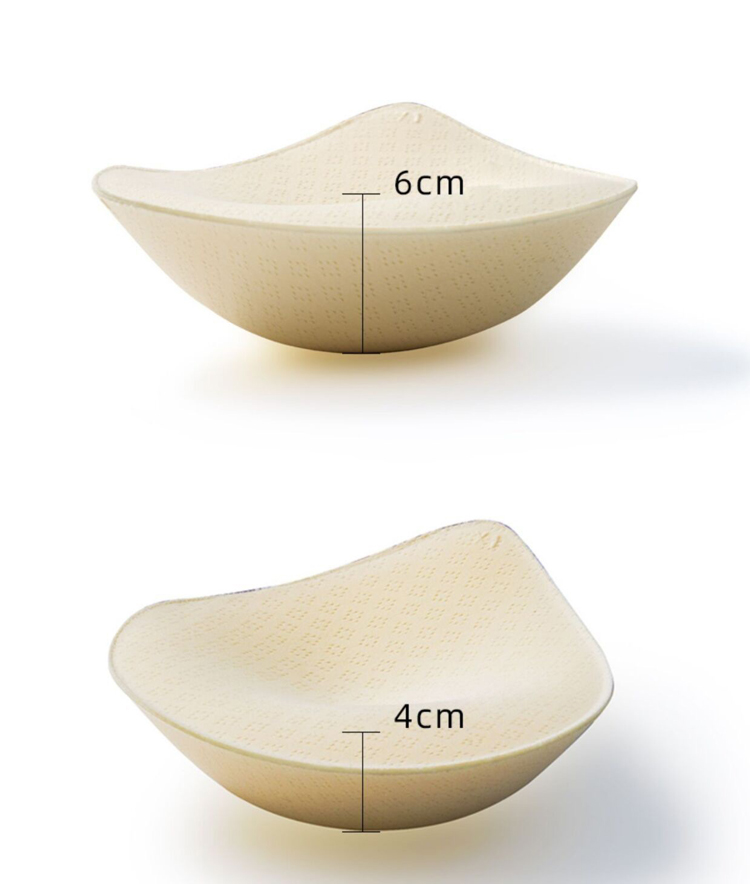 1 Paar Dikke Latex Beha Pads Push Up Borstversterker Verwijderbare Beha Padding Inserts Cups Voor Vrouwen Bh Badpak bikini Padding