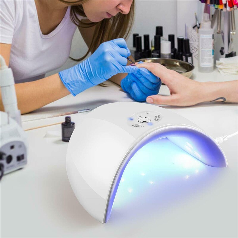 Multifunctionele LED Smart Inductie Nail Lichttherapie Machine Droger 36W Nagellak Droger Lamp Gel Acryl Curing light Spa Kit