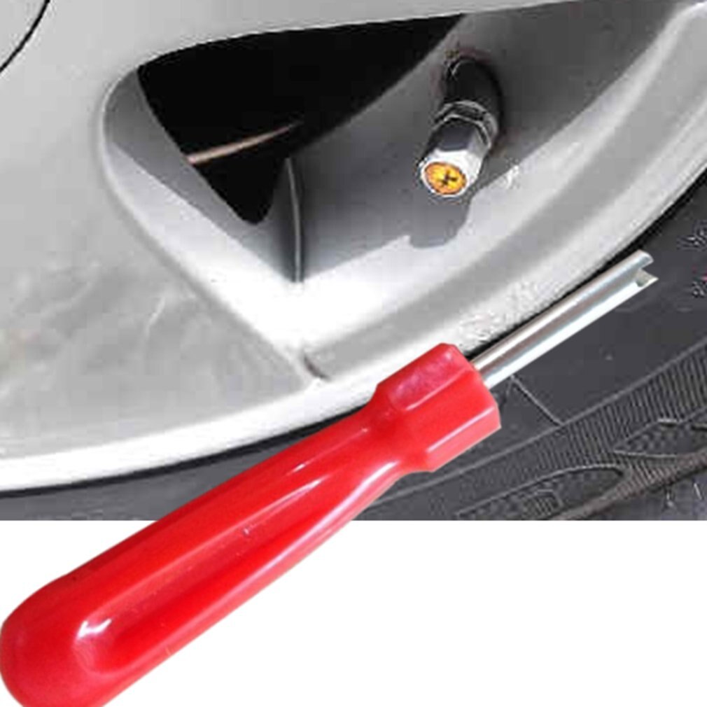 Bil motorcykel dæk ventil kernenøgle installationsværktøj fjerner skifter reparationsværktøj bil-styling dæk reparationsværktøjer