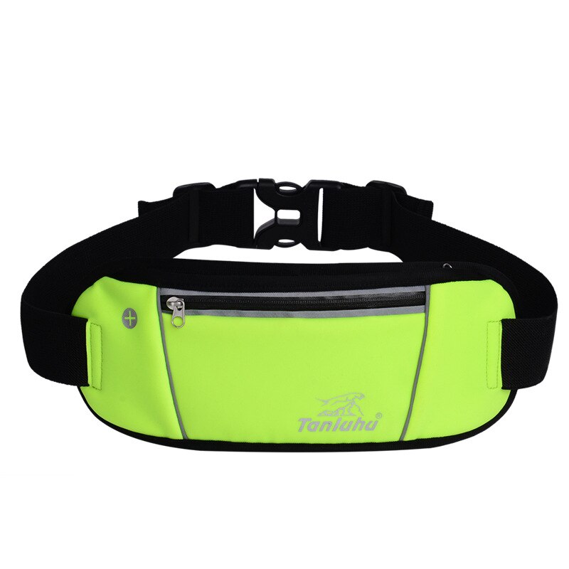 Waterdichte Lopende Heuptas Sport Jogging Outdoor Draagbare Draagbare Sport Fitness Vrouwen Mannen Riem Telefoon Stand Accessoires: green