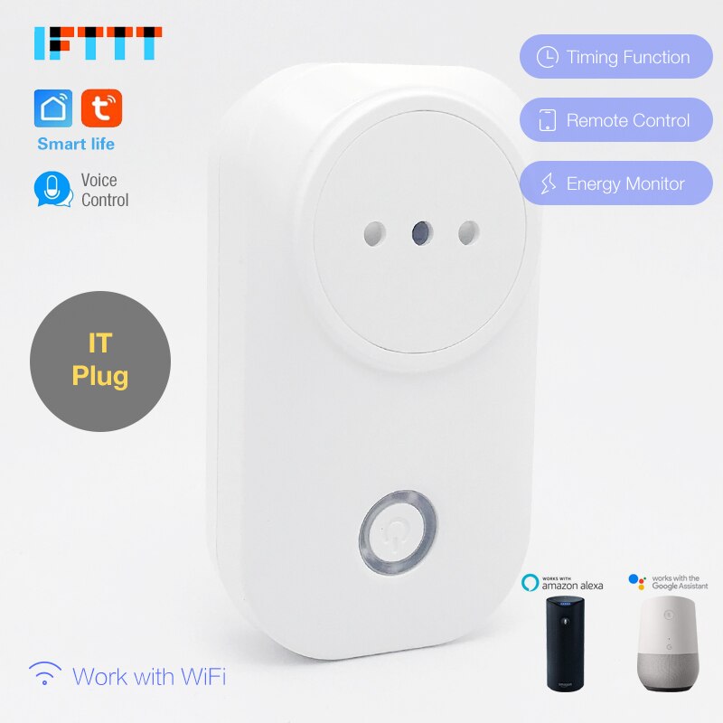 16A Italië Chili WIFI Smart Plug Power Monitor Sma... – Vicedeal