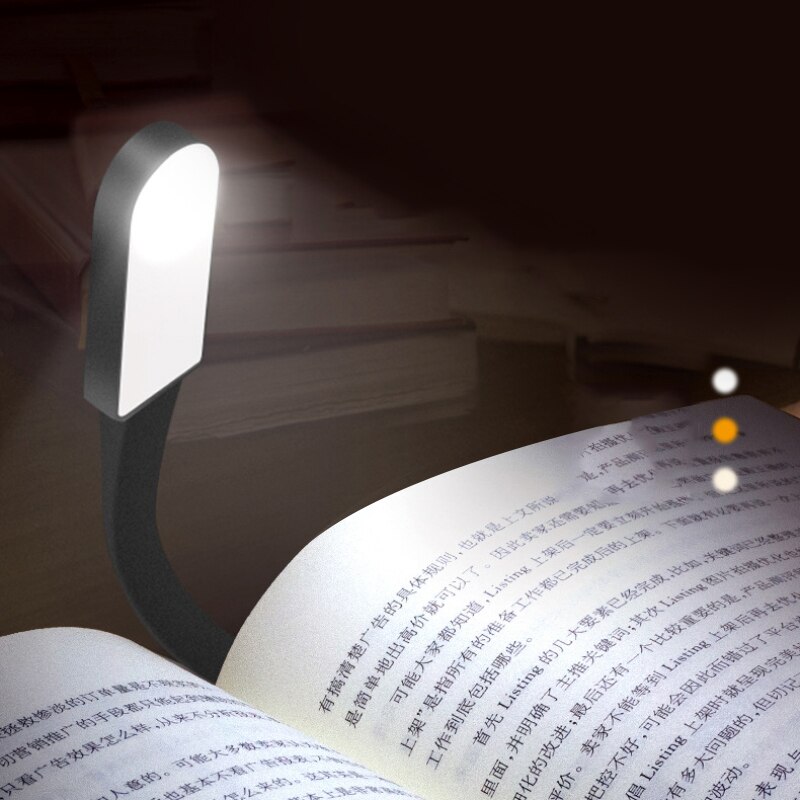 Oplaadbare E-Book Led Light Voor Kindle Papier USB Leeslamp Boek Licht Lamp Clip Voor Reizen Slaapkamer Boek Reader 3model