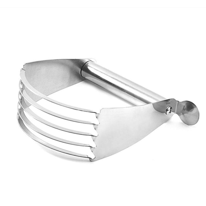 Manual Dough Blender Baking Tool Pastry Blades Flour Mixer Steel Anti Slip Chef Pastry Cutter Kitchen Accessories