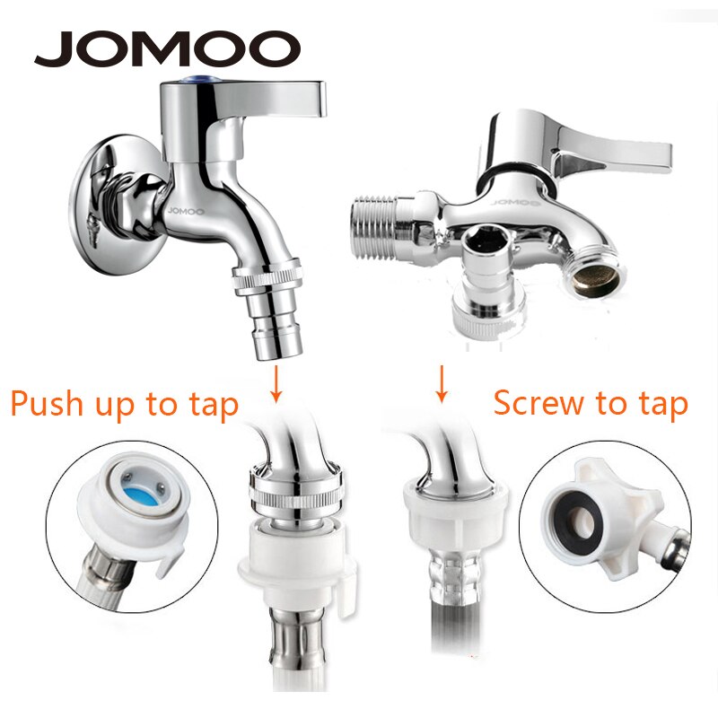 JOMOO G1/2 ''Waschmaschine Wasserhahn Durcheinander Material Bibcock Waschen klopfen Scholle Wasser Wasserhahn Zauberstab Montiert draussen Garten wasserhahn