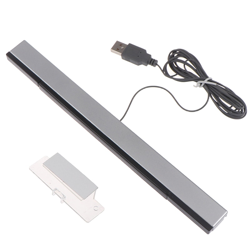 Game Accessoires Wii Sensor Bar Wired Ontvangers Ir Signaal Ray Usb Plug Vervanging Voor Nitendo Wifi Kabel Receiverremote