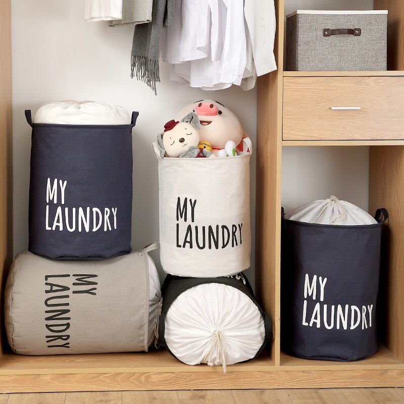 Foldable Laundry Basket for Dirty Clothes Multifunction Clothing Storage Baskets Large Capacity Toys Organizador Basket for Home