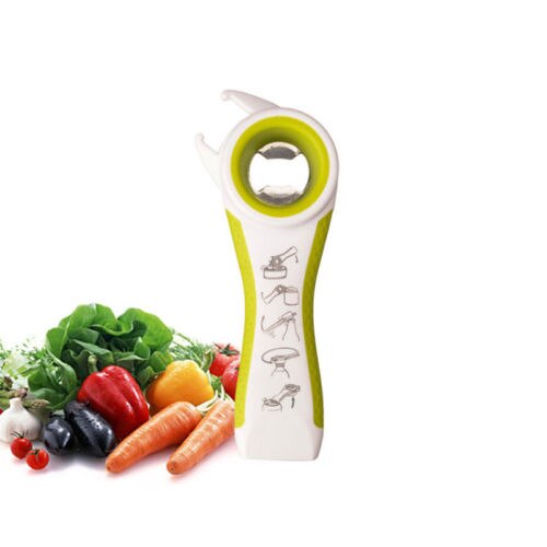 All In One Bottle Opener Jar Can Kitchen Manual Tool Gadget Multifunction