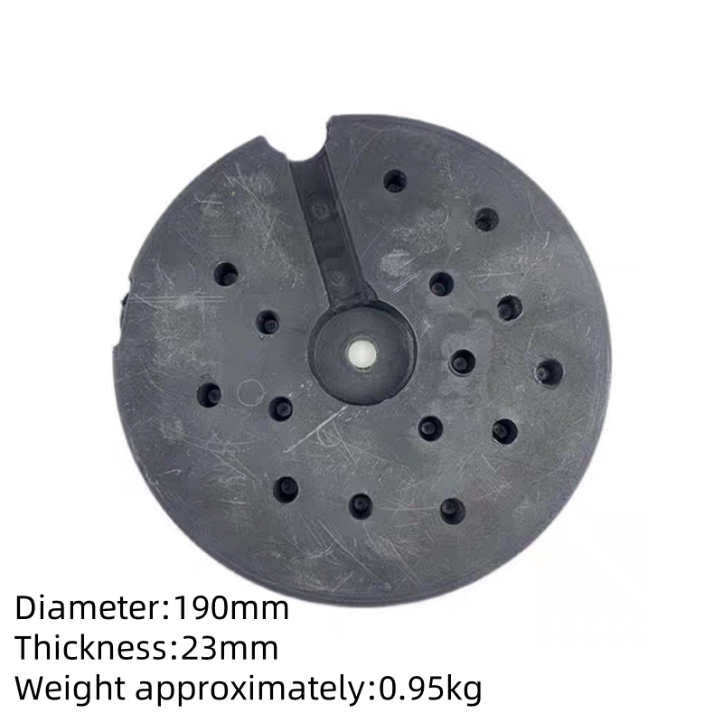 Desk lamp floor lamp base weight block chassis weight block bottom support weight block DIY lamp fixture fixing accessories: Orange