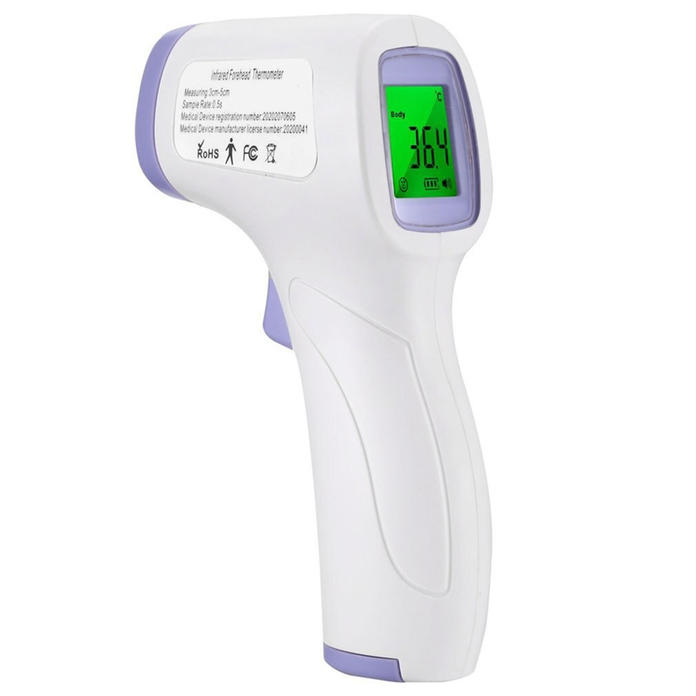 Digitale Thermometer Non-contact Medische Thermometer Voor Body Temperatuur Quick Meting Klinische Thermometer Voor Volwassenen Baby: Rose Red