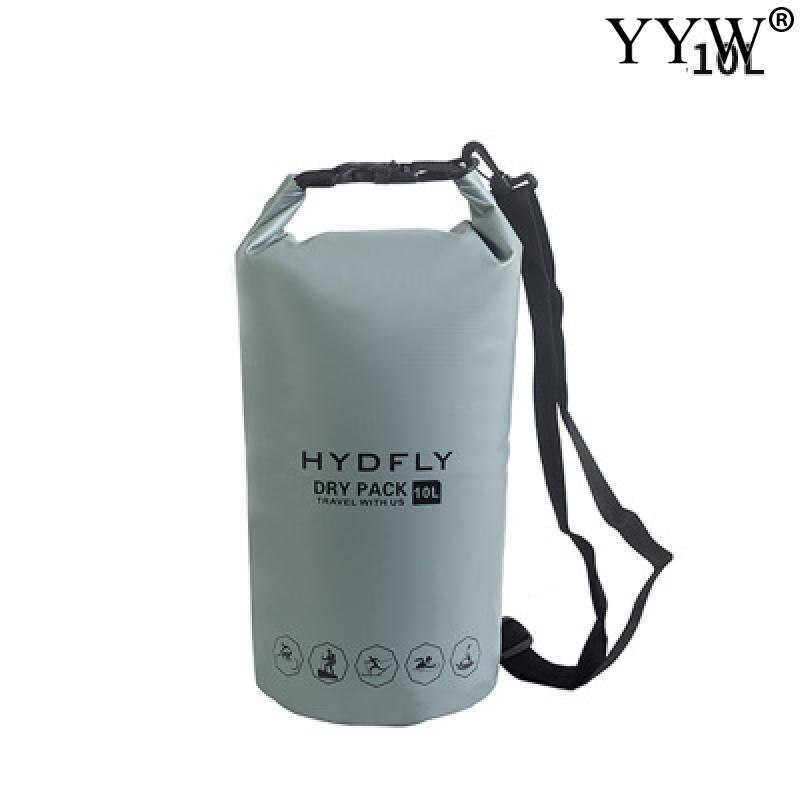 Water Sport Lifesaver Zwemmen Reddingsboei 1Pcs Float Zak Waterdichte Pvc Opblaasbare Zwemmen Reddingsboei Air Droog Tow Zeilen Beursgang tas: gray1