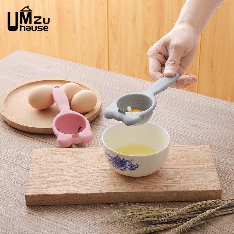 Egg White Yolk Separators Kitchen Dining Tools Clear Liquid Filter Gadgets Cooking Dinner Albumen Protein Food Divider Organizer