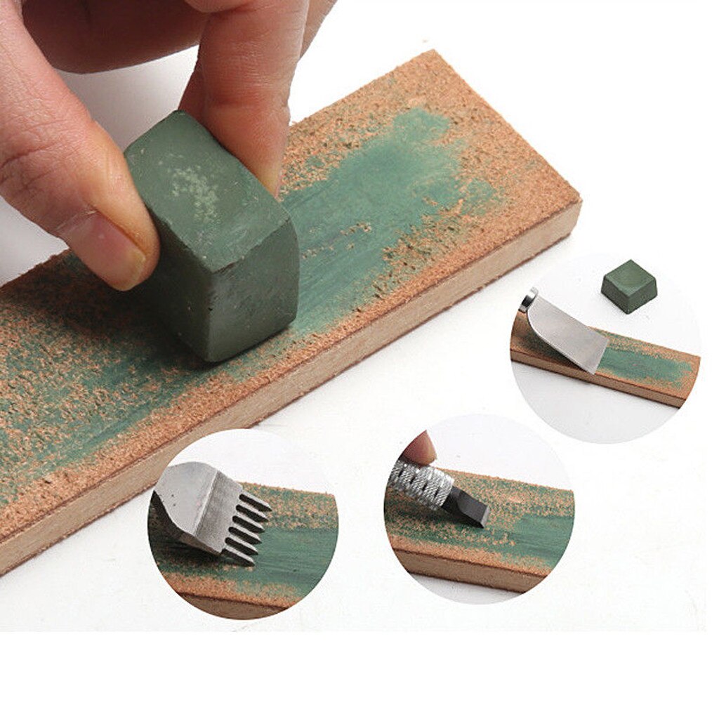 # Dual Sided Leather Blade Strop Cutter Razor Sharpener Polishing Wooden Handle Kitchen Knife Sharpener Scissors Sharpening Tool