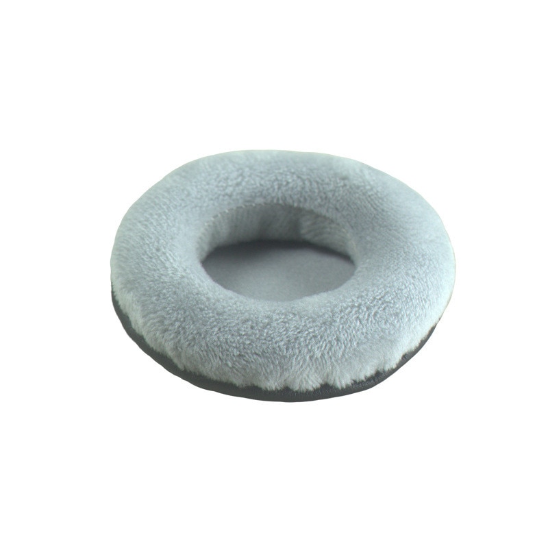 Allgemeine Grau Samt Schaum Ohr Pads Kissen 60 65 70 75 80 85 90 95 100 105 110 115 120MM für SONY für Sennheiser Kopfhörer