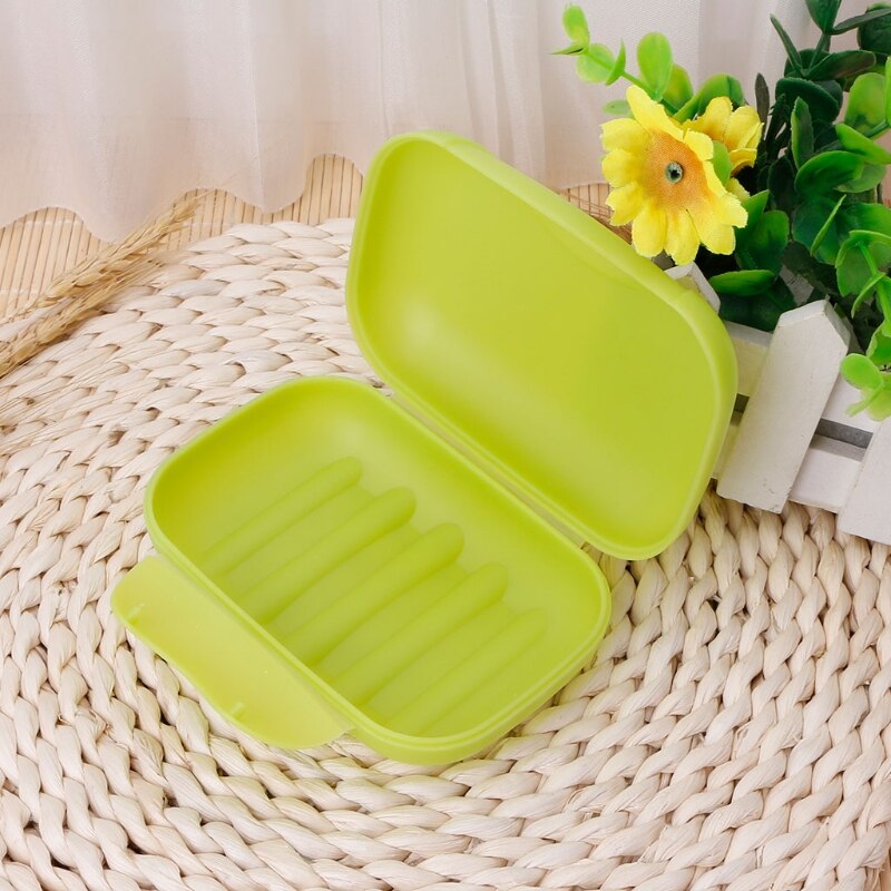 Tragbare Seife Fall Halter Abdichtung Box Platte Gericht Container Rack Mit Deckel für Reise Wandern Camping Küche Home Bad Dusche