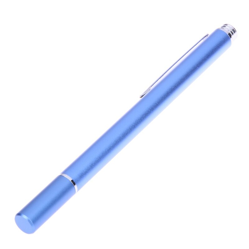 Pro punta fina táctil capacitiva Pen Stylus para Apple para iPad, Nexus 7 Tablets Galaxy Kindle fuego HDX . Exclusivo. Azul
