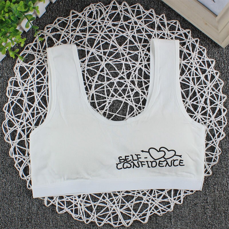 Ondergoed Voor Meisjes Tops Voor Tieners Kleding Bras Mooie Meisjes Afdrukken Ondergoed Beha Vest Kinderen Ondergoed Sport Ondergoed: 2