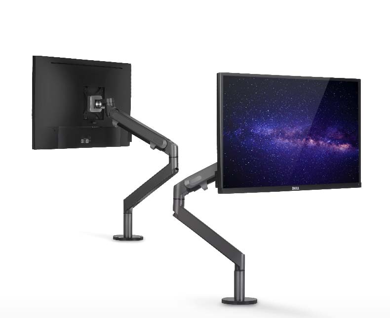 OZ-1 17-32 Inch Monitor Houder Desk Stand Enkele Arm Gasveer Monitor Beugel