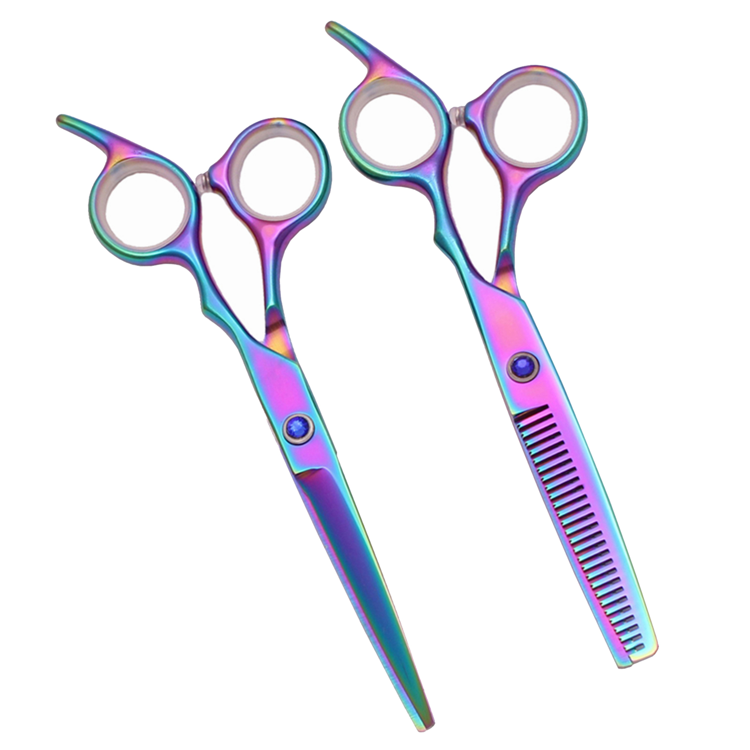6.0 ''Professionele Haar Schaar Knippen Schaar Dunner Kappers Kapsel Scheermessen Kam Set Salon Kapper & Thuis