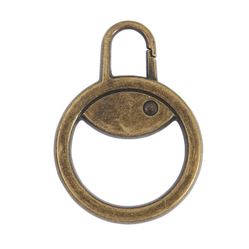 Ring Rits Puller Afneembare Rits Pull Tab Hoofd Instant Reparatie Tools Voor Bagage Koffer Boot Jas Jas Schoenen Rugzak Tas: Bronze