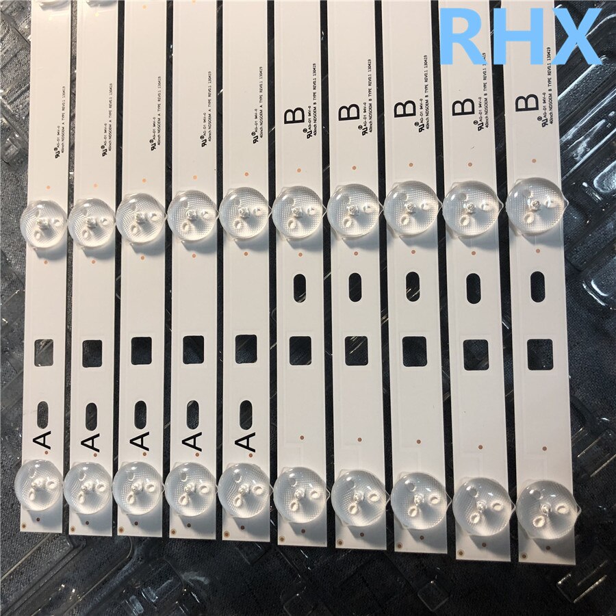 PCS PARA 2013SONY40A 20 2013SONY40B tira Retroiluminação LED Para 40 "TV KDL-40RM10B KDL-40W600B KDL-40R480B KDL-40R450B KDL-40W605B