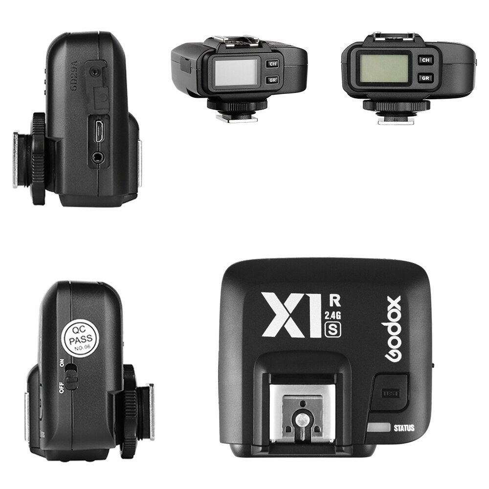 Godox Original en Stock X1R-S receptor inalámbrico de 2,4G para transmisor de disparador de X1T-S para Sony A58 A7RII A7II A99 A7R A6300