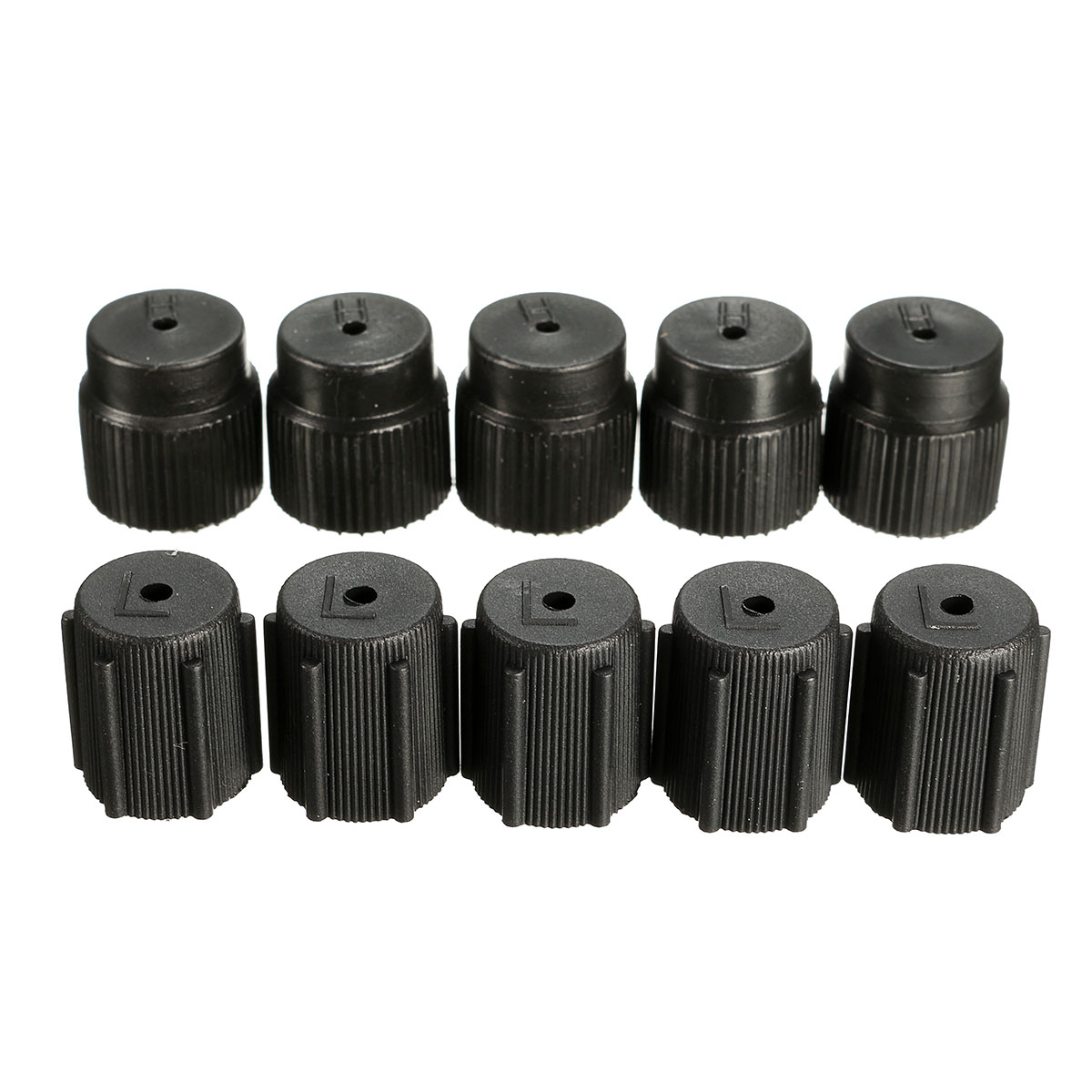 10Pcs/Set R134a 13mm & 16mm Air Conditioning Service AC System Charging Port Caps