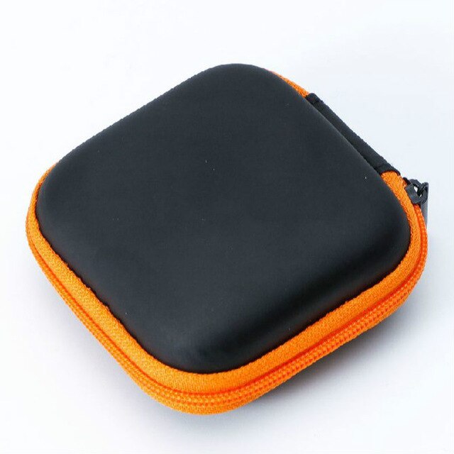 Słuchawki etui na uchwyt przechowywanie przenoszenie twarde etui na słuchawki akcesoria do słuchawek słuchawki douszne karta pamięci kabel USB: 177